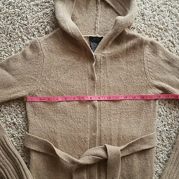 ❌SOLD❌BCBGMAXAZRIA | Hooded Knit Cardigan - Picture 5 of 8